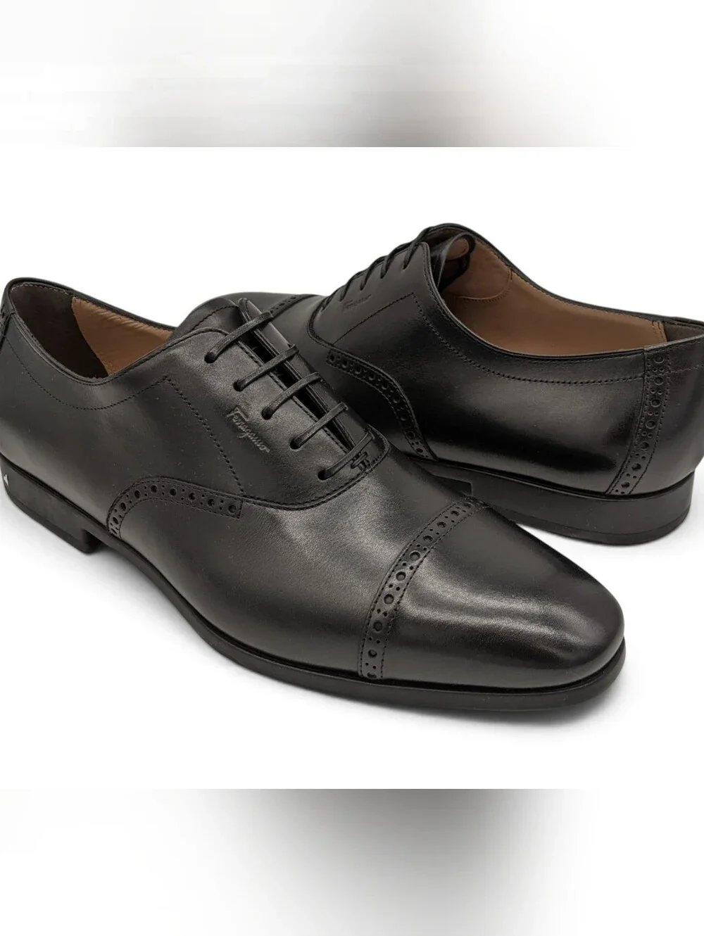 Ferragamo Mens Shoes Riley Loafers Size 8E New With Box